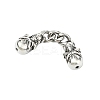 304 Stainless Steel Ends with Chain FIND-CJC0012-141C-1