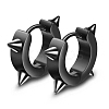 Stainless Steel Hoop Earrings PW-WG73897-05-1