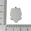 Non-Tarnish 201 Stainless Steel Pendants STAS-C095-37P-3
