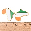 304 Stainless Steel & Enamel Pendants SA-CBA6ECE-01G-G03-2