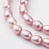 Natural Cultured Freshwater Pearl Beads Strands PEAR-G007-01-01-2