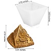 Pyramid Shape DIY Candle Silicone Molds DIY-SZ0007-17-7