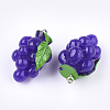 Resin Pendants X-RESI-T028-53-3