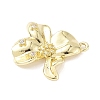 Brass Micro Pave Clear Cubic Zirconia Pendants LS-KK-Z106-01G-01-2