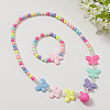 Plastic Beaded Necklaces & Beaded Bracelets WG32877-15-1