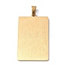 201 Stainless Steel Pendant STAS-B033-01G-09-2