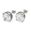 304 Stainless Steel Stud Earrings for Women EJEW-F351-01P-4