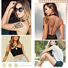 Removable Temporary Water Proof Tattoos Paper Stickers DIY-WH20013-74-4
