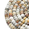 Natural Gobi Agate Beads Strands G-P575-A27-6x4mm-3