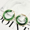 304 Stainless Steel Hoop Earrings For Women LS-EJEW-B113-02G-01-1