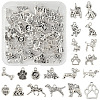 3Sets Tibetan Style Alloy Pendants FIND-FS0004-04-1