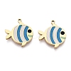 Ion Plating(IP) 316L Surgical Stainless Steel Charms STAS-D035-01C-G-01-1