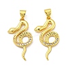 Real 18K Gold Plated Brass Pendants KK-L209-019G-1