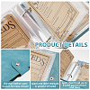 5 Inch PU Leather Cover Garden Seed Storage Organizer 2-Ring Binder Album DIY-FH0009-80A-5