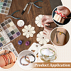 3Pcs 3 Styles Wood 7 Friendship Bracelet Display Stands ODIS-PH0001-89-5