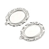 Non-Tarnish 304 Stainless Steel Pendant Cabochon Settings X-STAS-I167-03P-2