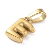 316L Surgical Stainless Steel Charms LS-STAS-G315-01G-E-2