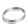 Tarnish Resistant 304 Stainless Steel Bangles LS-STAS-I166-36B-2