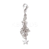 3Pcs 304 Stainless Steel Macrame Pouch Empty Stone Holder Pendant Decorations HJEW-JM04380-02-4