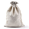Cotton Cloth Packing Pouches Drawstring Bags ABAG-R011-25X35-01-3