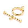 Rack Plating Brass Toggle Clasps KK-B036-17G-3