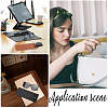 5Pcs 5 Colors Rectangle PU Leather Eyelasses Case AJEW-CN0005-39-5