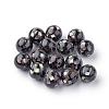 Natural Black Lip Shell Beads SSHEL-Q298-10mm-10-1