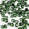 Diamond Shaped Cubic Zirconia Pointed Back Cabochons ZIRC-R004-5mm-08-1