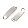 Non-Tarnish 201 Stainless Steel Connector Charms STAS-K265-02C-P-2