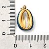 304 Stainless Steel Enamel Pendants STAS-B093-33G-08-3