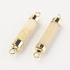 Natural Gemstone Links connectors G-F527-11-2