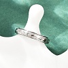 304 Stainless Steel Rhinestone Rotating Finger Rings LS-RJEW-A074-01C-P-3
