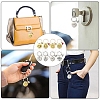 Alloy Enamel with Rhinestone & 201 Stainless Steel Keychain KEYC-YW00101-01-6