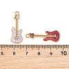 Brass Enamel Pendants KK-CBA4062-01G-3