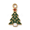 Christmas Themes 304 Stainless Steel Enamel Pendants LS-STAS-K312-04C-G-1