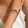European Style Bees 201 Stainless Steel Charms Bangles LS-DW3223-1