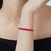 8 Strands 4 Styles Opaque Solid Color Glass Beads Strands EGLA-LT0001-04C-4