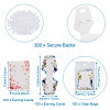 Yilisi 500Pcs 5 Style  Paper Necklace Display Cards DIY-YS0001-27-4