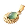 Natural Mixed Stone Pendants STAS-C120-15G-3