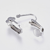 Tarnish Resistant 304 Stainless Steel Clip-on Earring Findings LS-STAS-I097-025P-3