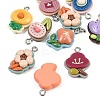 Opaque Resin Pendants RE-CBA5D24-05-2