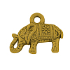 Tibetan Style Alloy Elephant Pendants LS-X-TIBEP-23670-AG-FF-1