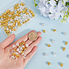 160Pcs 2 Colors Tibetan Style Alloy Tube Bails FIND-SP0001-77-3