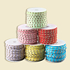 CALFOVERA 6 Rolls 6 Colors Faux Suede Cord LW-CL0001-02A-6