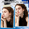 8Pcs Brass Pave Clear Cubic Zirconia Connector Charms ZIRC-BBC0002-27-5