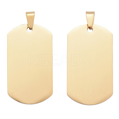 PVD Vacuum Plating 304 Stainless Steel Big Pendants LS-STAS-I140-19E-G-1