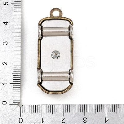 Tibetan Style Alloy Pendants AL-CBA2376-19AB-1