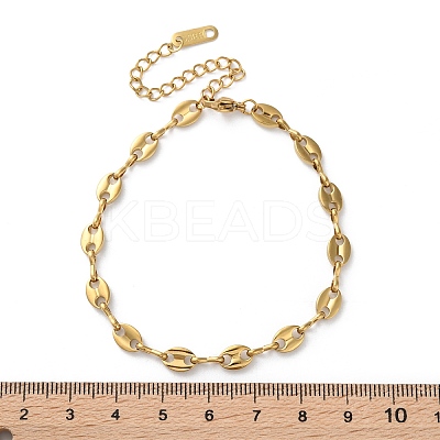 316 Surgical Stainless Steel Chain Bracelets LS-BJEW-P349-03C-G-1