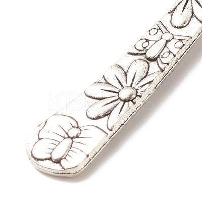 Tibetan Style Alloy Bookmarks AJEW-JK00182-04-1
