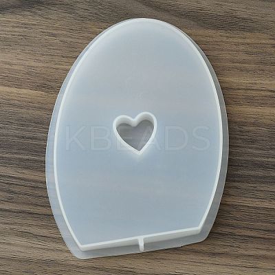Easter Egg with Heart Shape Candle Holder Silicone Molds LS-SIL-Z019-01B-1
